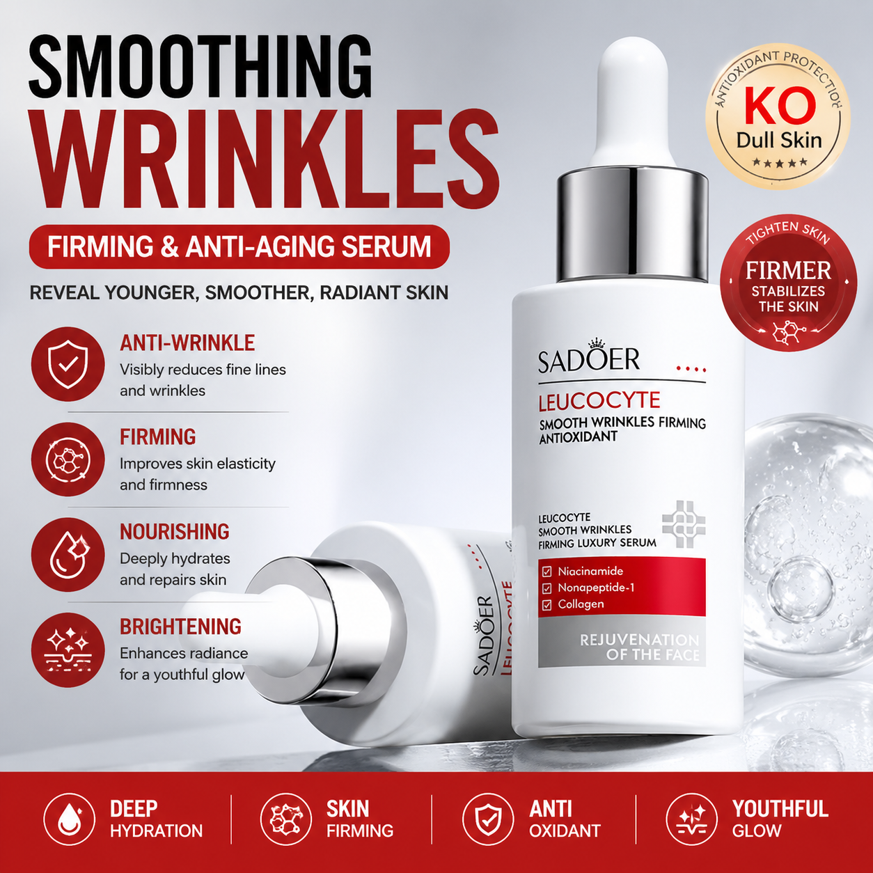 Skincare Luxury Whitening - White Blood Cell Wrinkle Smoothing and