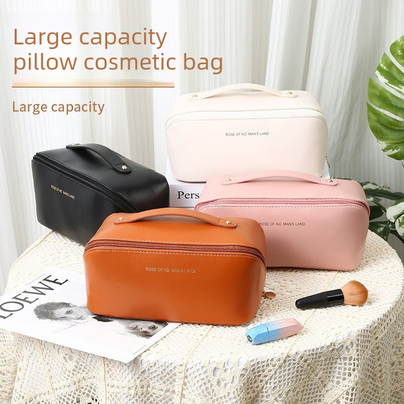 Luxury Skincare Daily - Pillow PU Cosmetic Bag Luxury Multi
