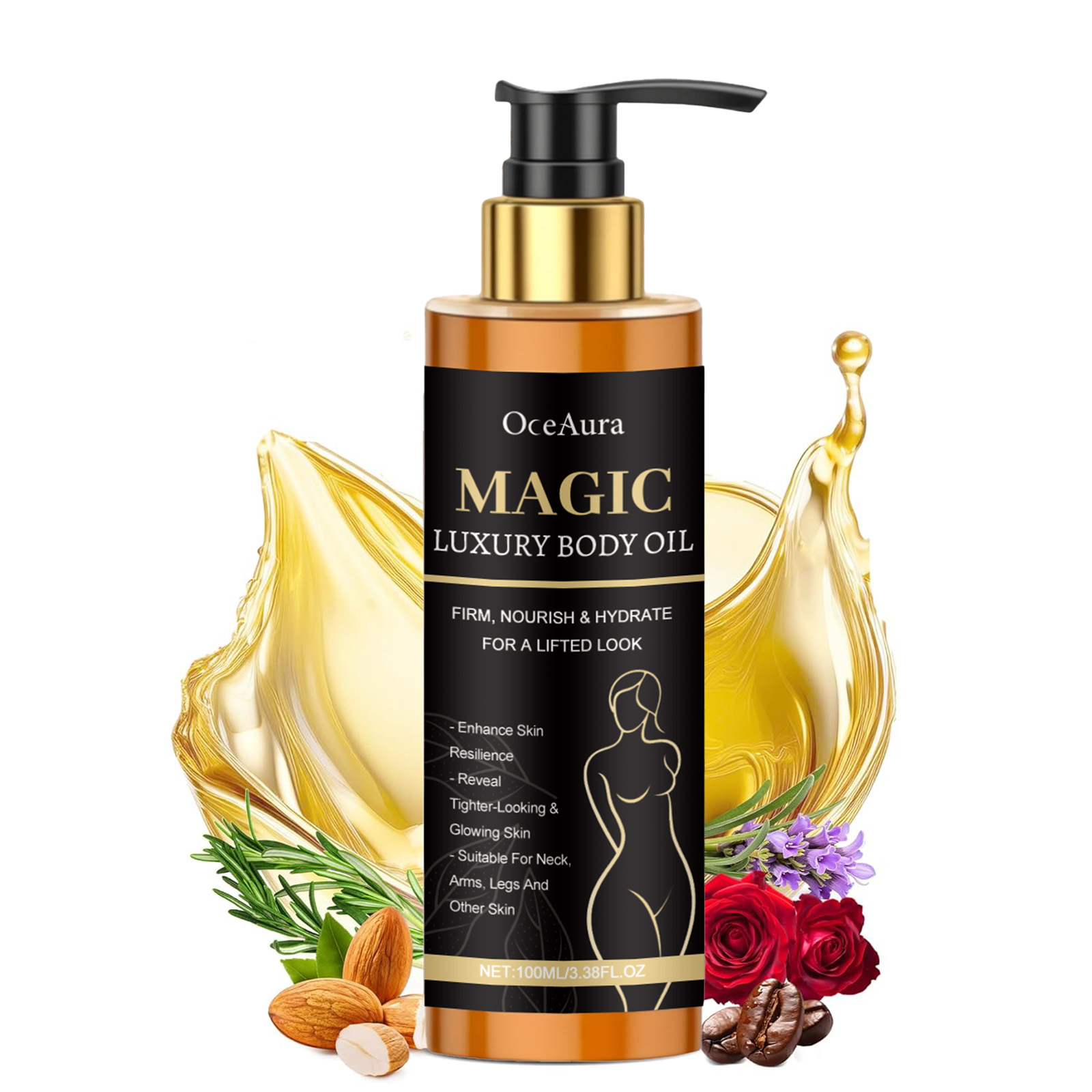 Luxury Skincare Oil - Luxury Firming Body Oil Lifting &