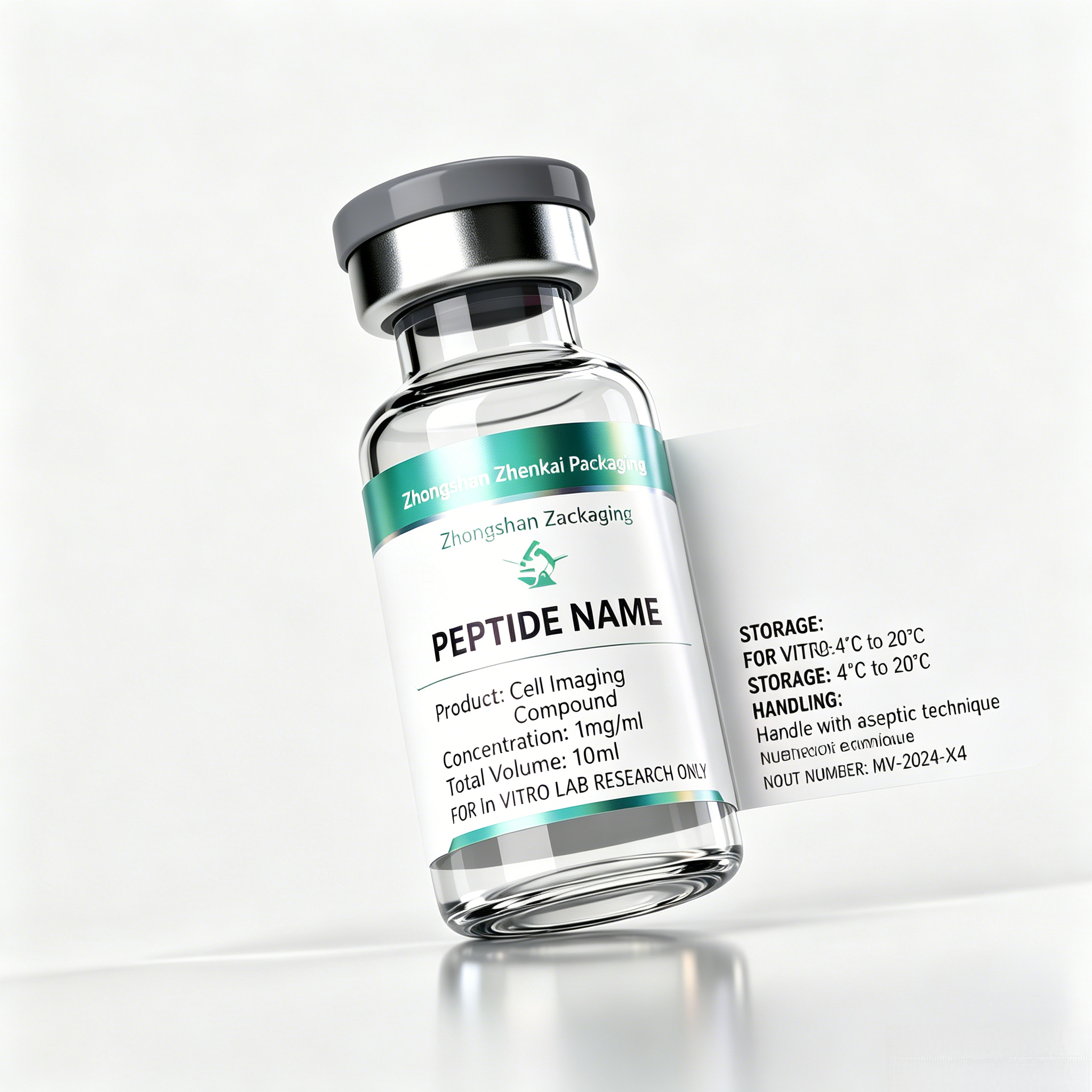 Luxury Skincare Bottles - Multi-spec 3ml 5ml 10ml Peptide Vial