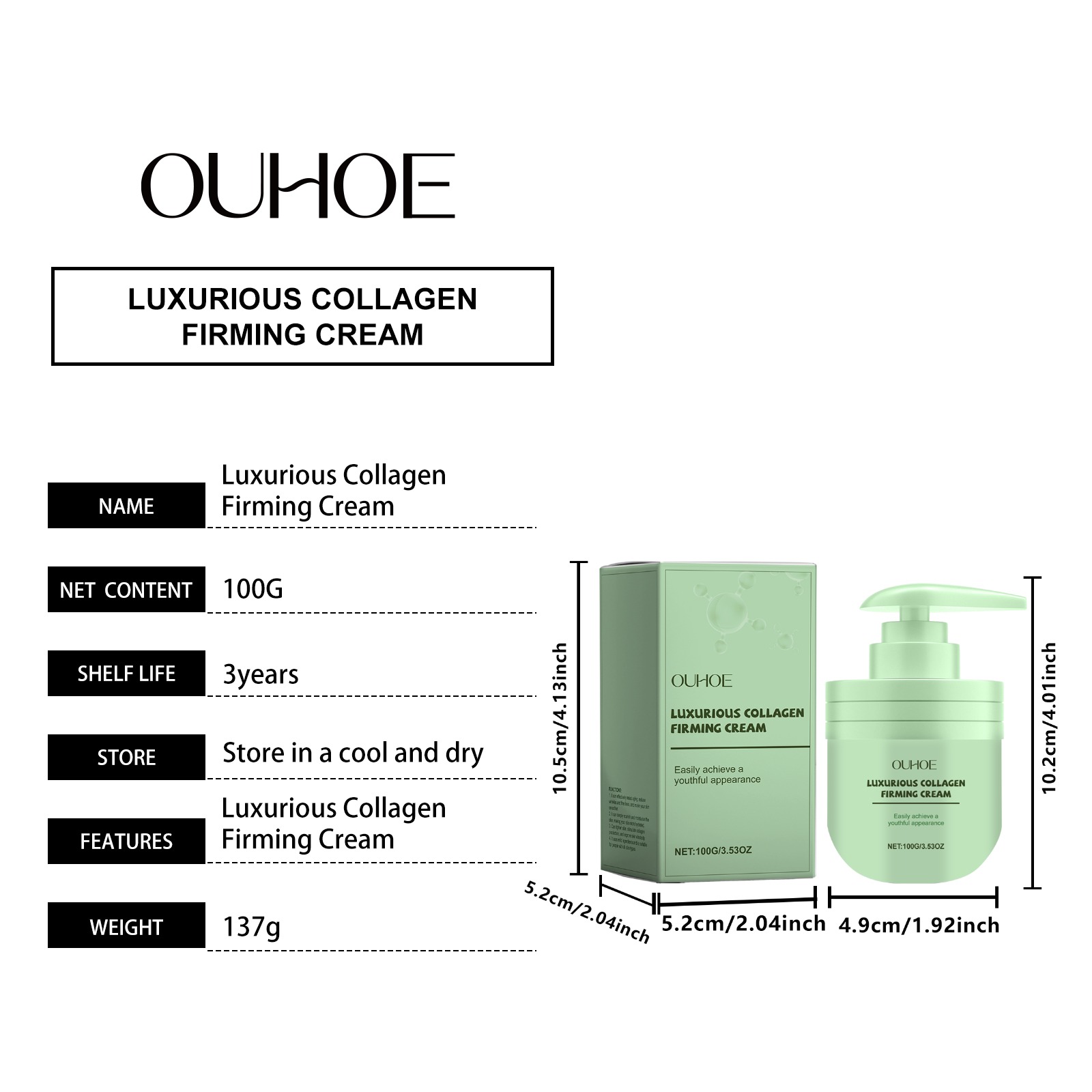 100g Collagen Peptide Cream Tr - đánh giá và giá Luxury Skincare Daily