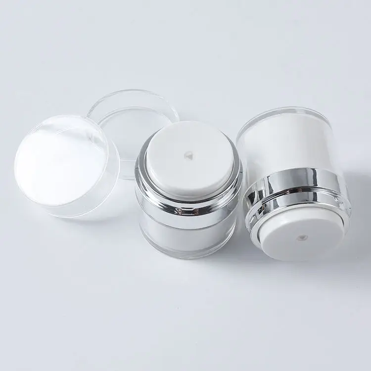 Airless Lotion Empty Acrylic C - đánh giá và giá Luxury Skincare Bottles