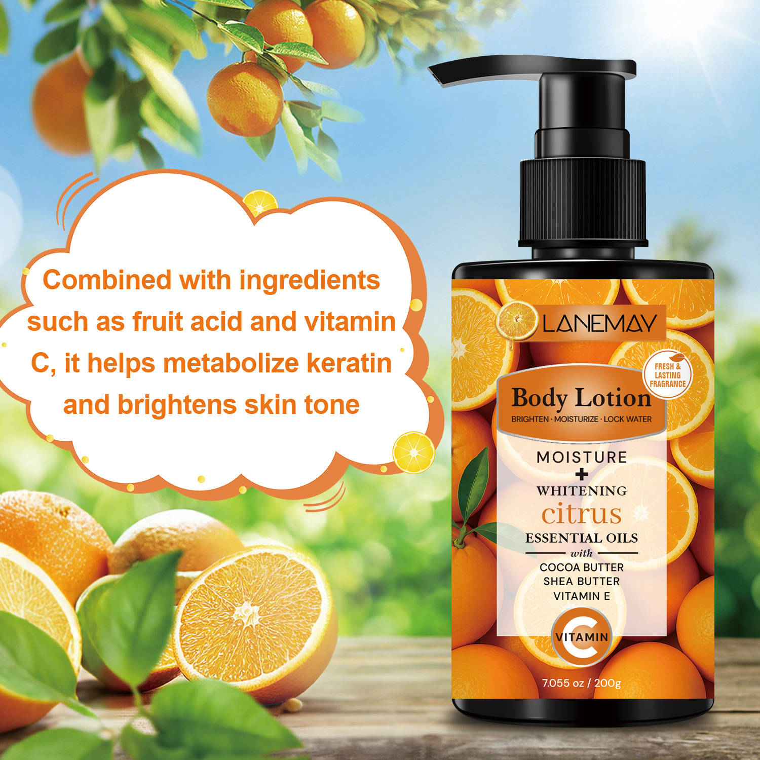 Citrus Body Lotion – Intensive - đánh giá và giá Skincare Luxury Whitening