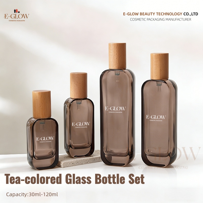【Logo Custom】1Pcs Luxury Flat  - đánh giá và giá Luxury Skincare Bottles