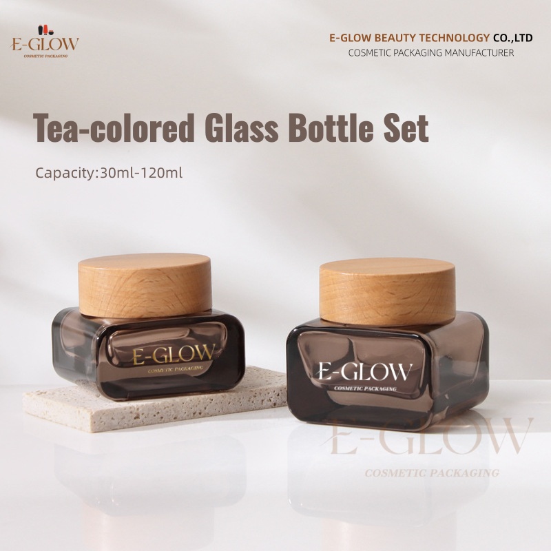 【Logo Custom】1Pcs Luxury Flat  - đánh giá và giá Luxury Skincare Bottles