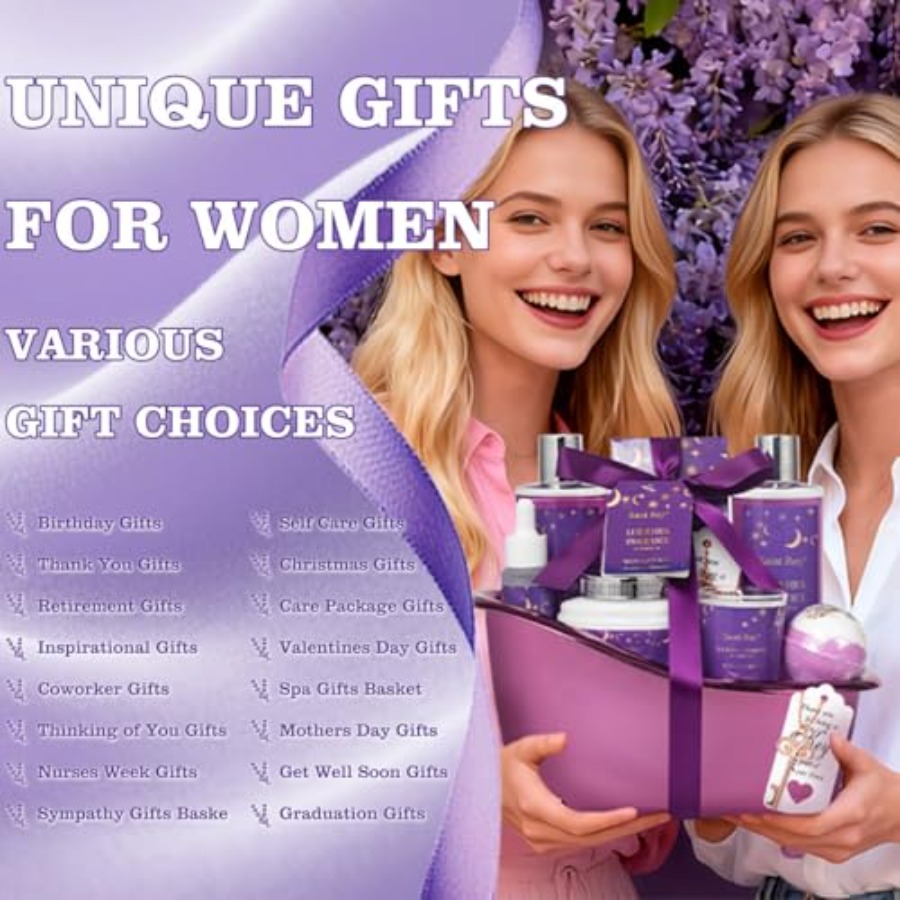 Bath Basket Spa Kit Spa Gifts  - đánh giá và giá Luxury Skincare Gift Set For Women
