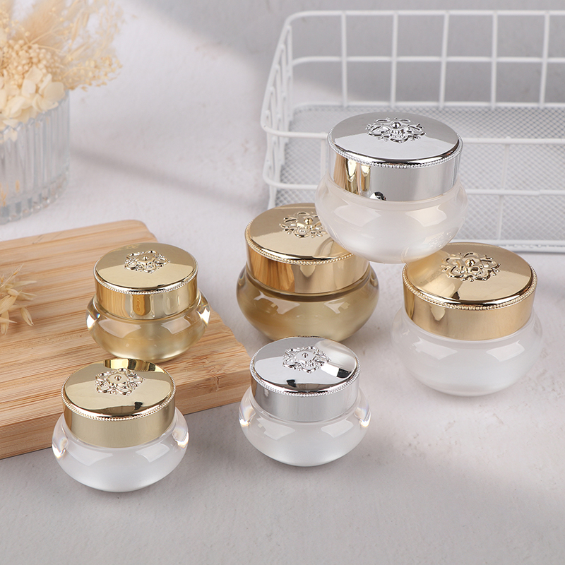 Acrylic Empty Travel Cream Jar - đánh giá và giá Luxury Skincare Bottles