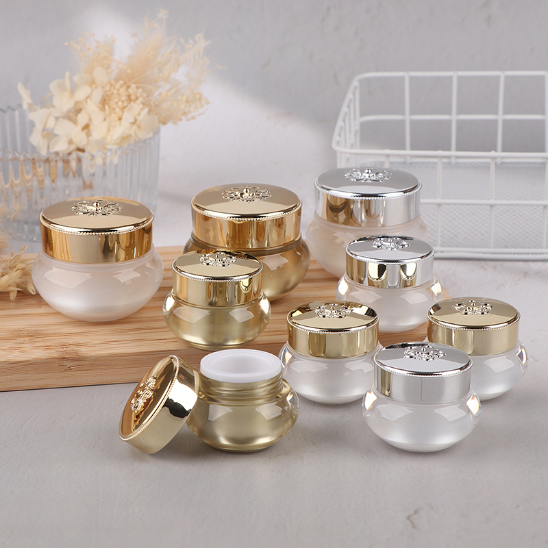 Acrylic Empty Travel Cream Jar - đánh giá và giá Luxury Skincare Bottles