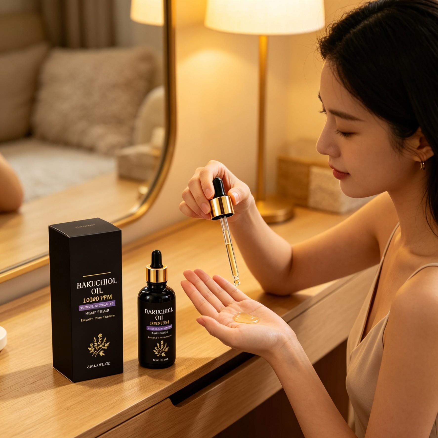Bakuchiol Oil Tighten Skin Fir - đánh giá và giá Bakuchiol Night Oil