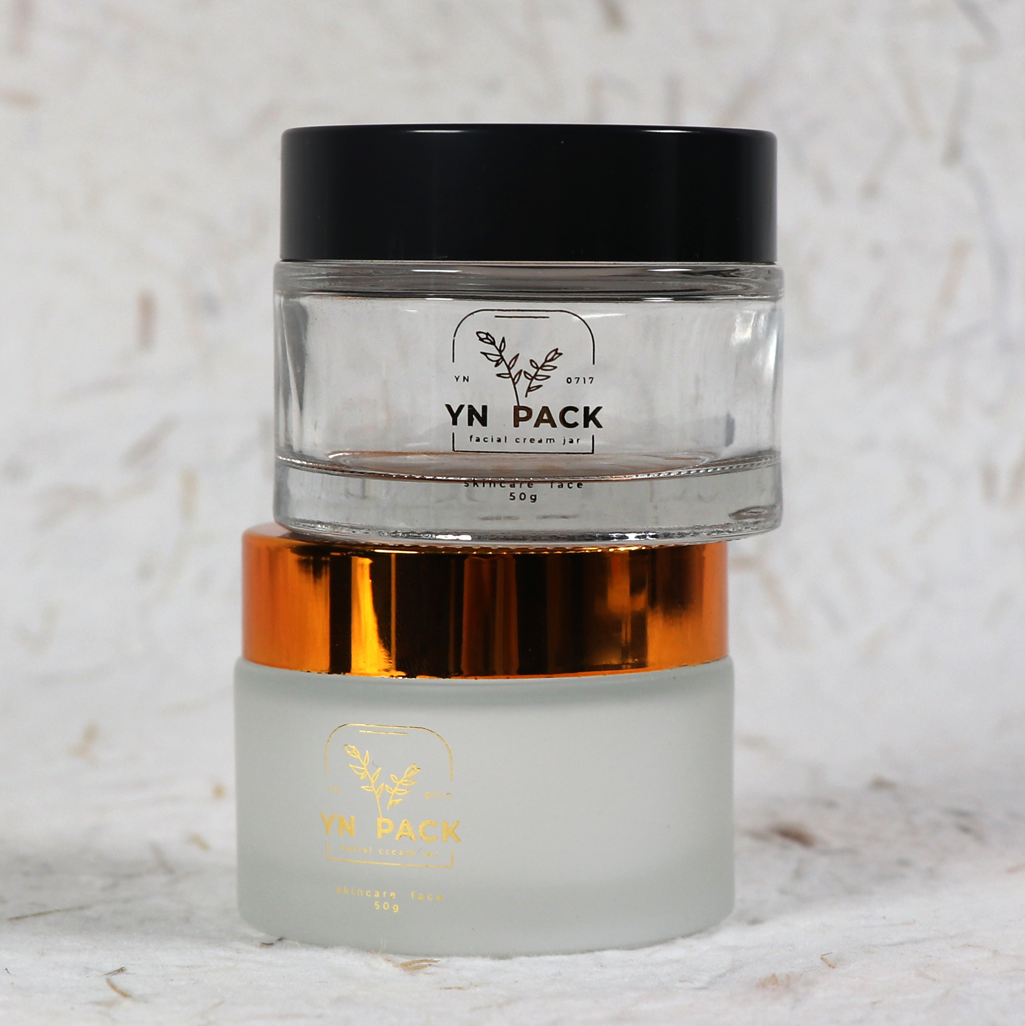 luxury glass jar Wholesa frost - đánh giá và giá Luxury Skincare Bottles