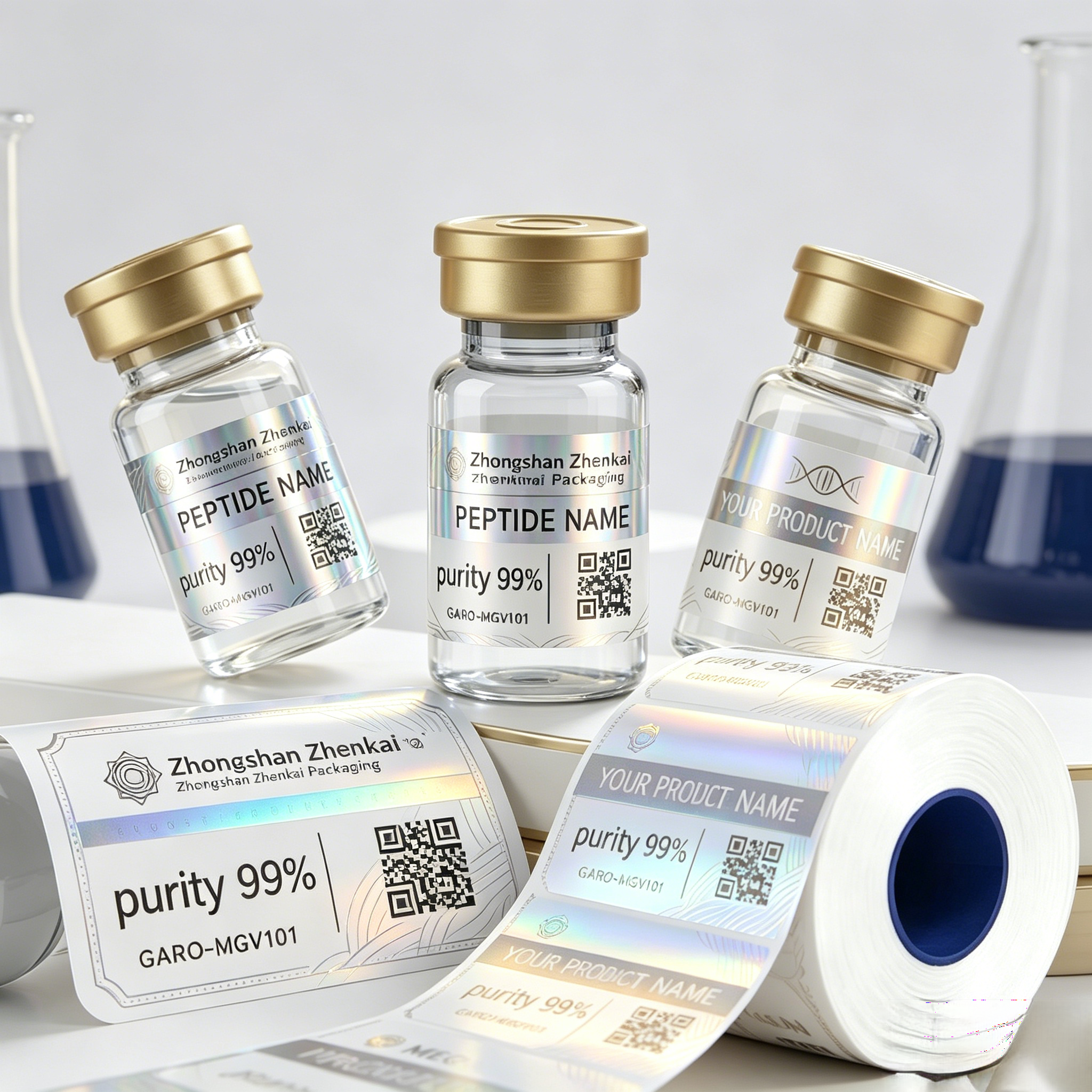 Multi-spec 3ml 5ml 10ml Peptid - đánh giá và giá Luxury Skincare Bottles