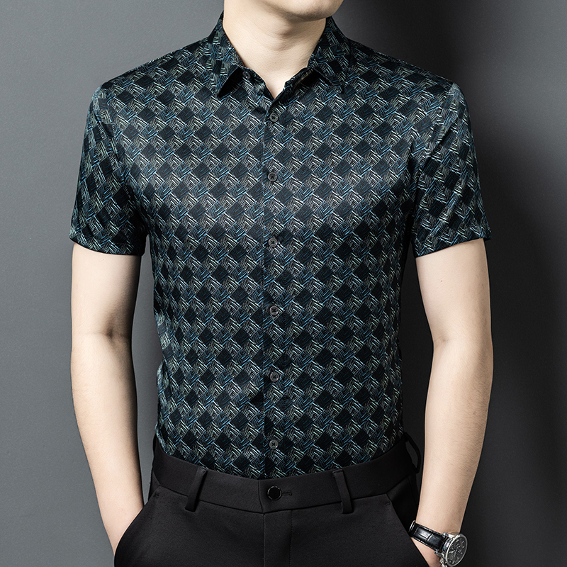 Luxurious Silk Print Shirts Fo - đánh giá và giá Luxury Skincare Daily