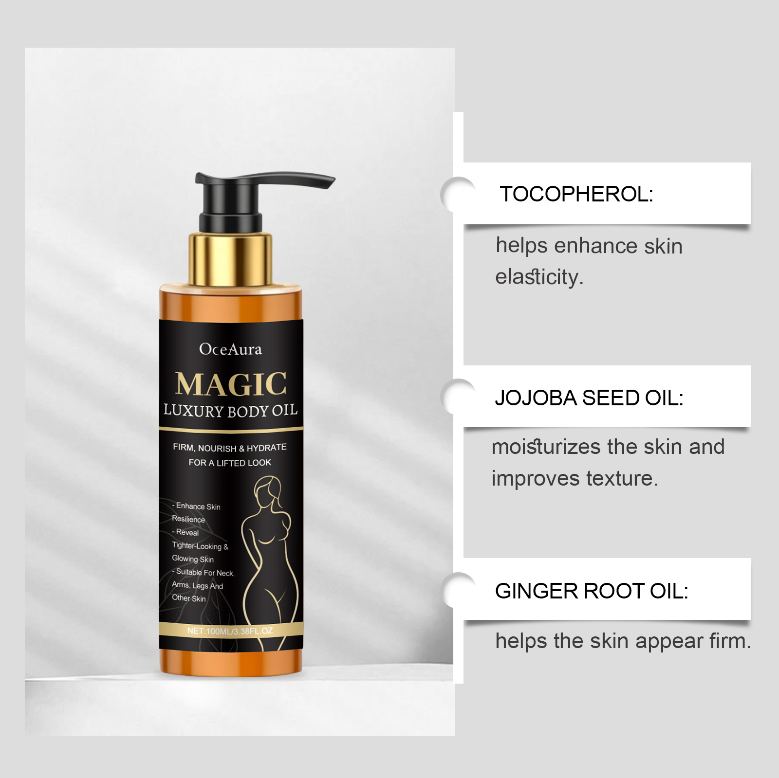 Luxury  Firming Body Oil Lifti - đánh giá và giá Luxury Skincare Oil