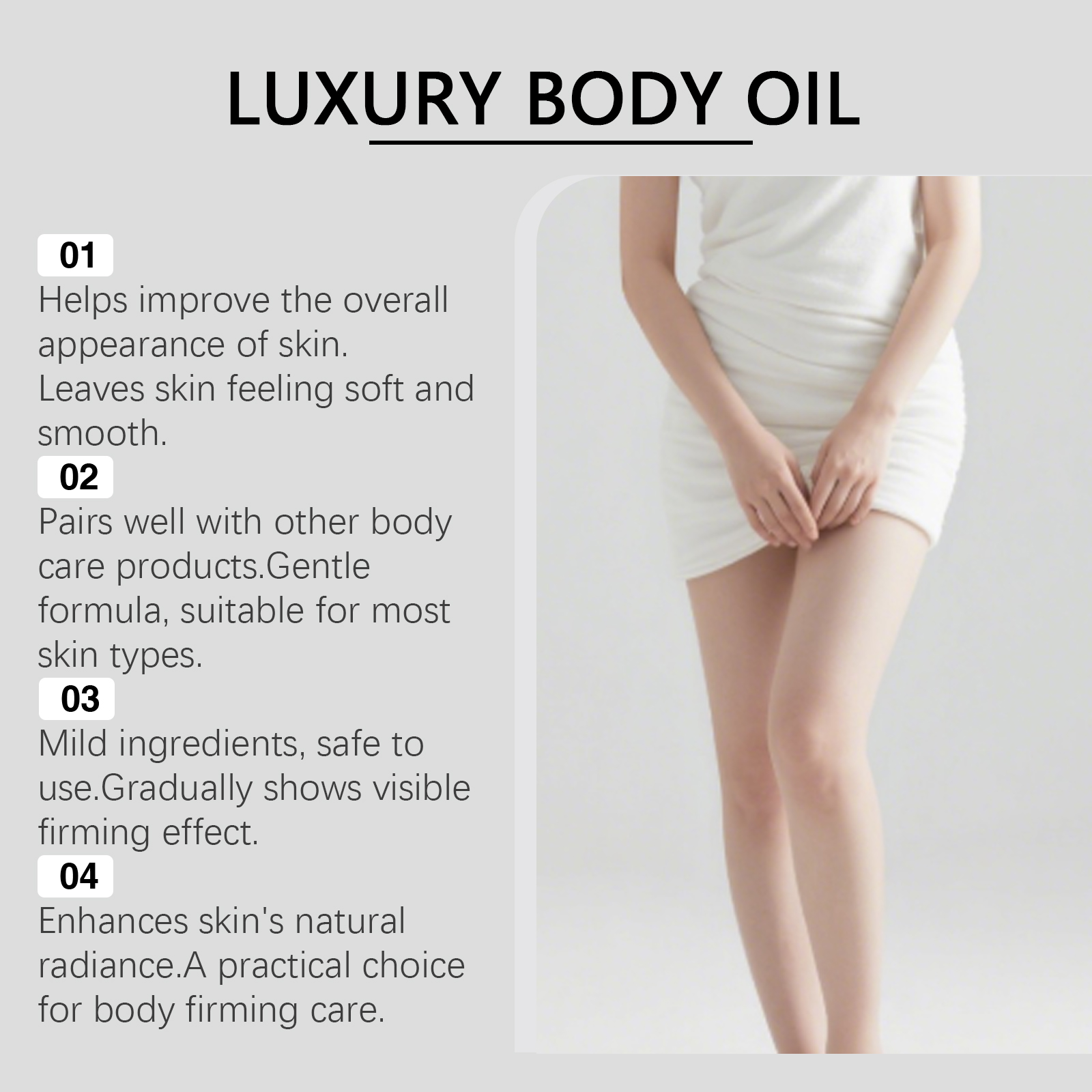 Luxury  Firming Body Oil Lifti - đánh giá và giá Luxury Skincare Oil