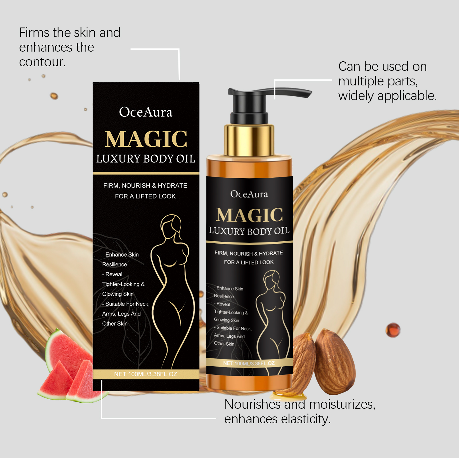 Luxury  Firming Body Oil Lifti - đánh giá và giá Luxury Skincare Oil