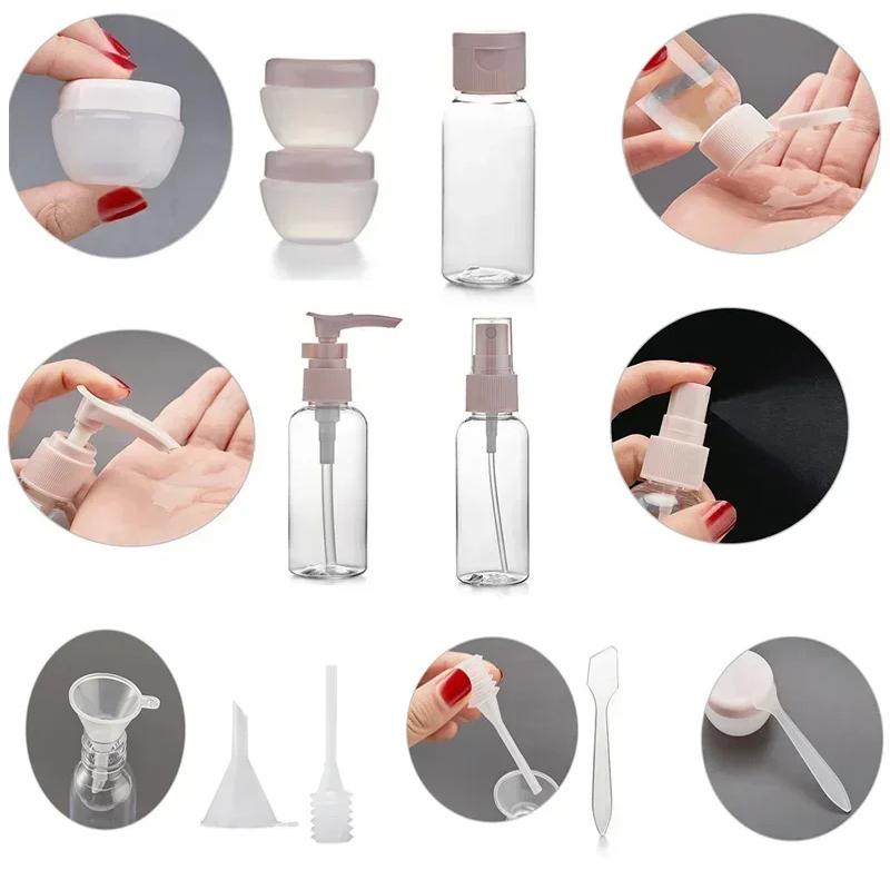 Luxury Travel Bottles Set 11in - đánh giá và giá Luxury Skincare Bottles
