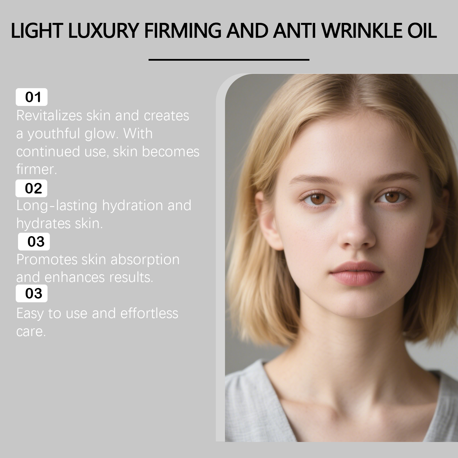 Firming Facial Care Oil Liftin - đánh giá và giá Luxury Skincare Oil